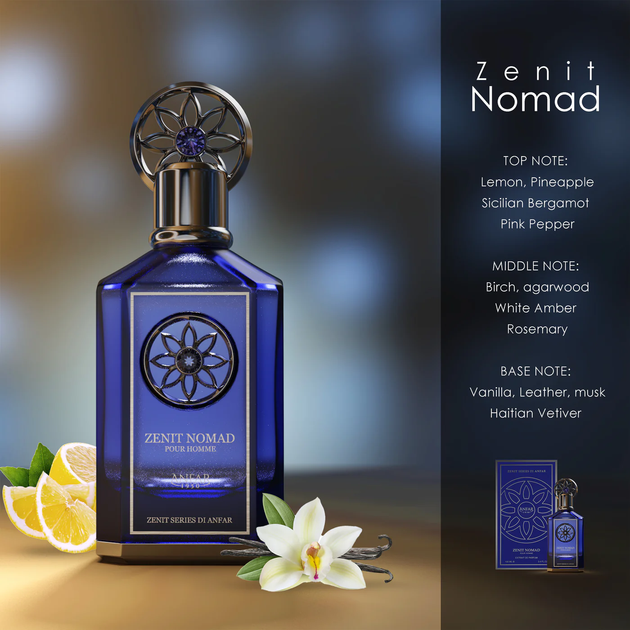 Woda perfumowana męska Anfar London Zenit Nomad 100 ml (6292257644012) - obraz 3