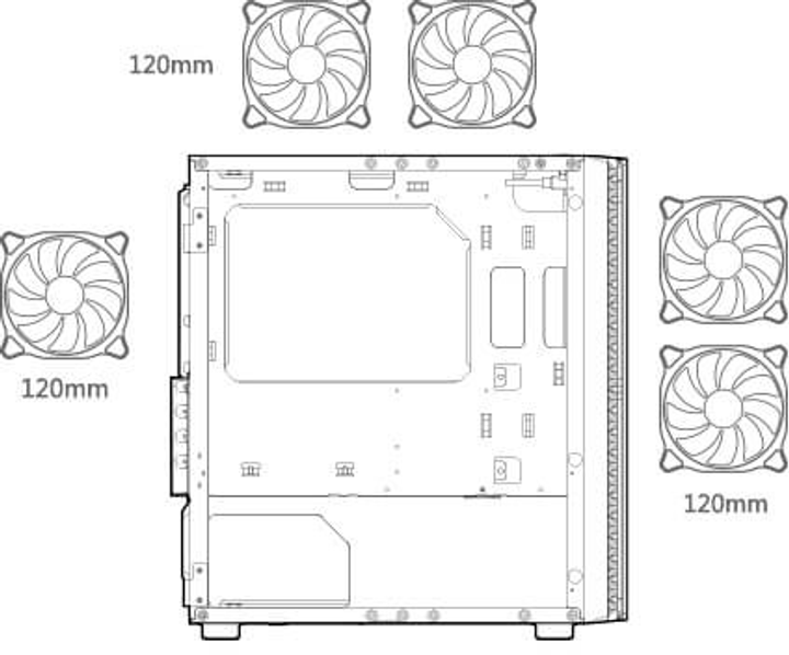 Корпус Cougar Purity RGB White (CGR-5PC4W-RGB) - зображення 9