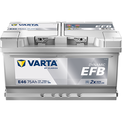 Автомобильный аккумулятор Varta Blue Dynamic EFB START-STOP 75AhH Ев (-/+) E46 (730EN) (575500073) - Фото 1 Автомобильный аккумулятор Varta Blue Dynamic EFB START-STOP 75AhH Ев (-/+) E46 (730EN) (575500073) - изображение 1