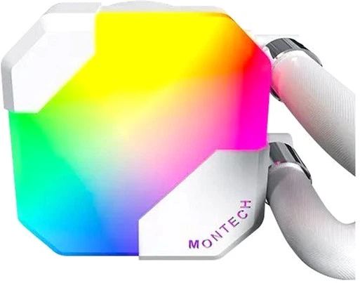 Chłodzenie wodne Montech HyperFlow ARGB 240 White (HYPERFLOW ARGB 240 (W)) - obraz 5