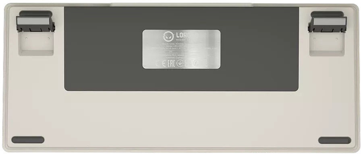 Клавіатура бездротова Lorgar RGB USB/Wireless Beige (LRG-KBP7075W-RT-US) - зображення 8