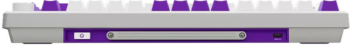 Klawiatura bezprzewodowa Lorgar RGB USB/Wireless White (LRG-KBP7075W-WH-US) - obraz 6