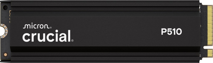 Dysk SSD Crucial P510 1TB M.2 2280 NVMe PCIe 5.0 4x 3D NAND TLC with Heatsink (CT1000P510SSD5) - obraz 1