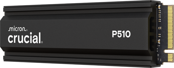Dysk SSD Crucial P510 1TB M.2 2280 NVMe PCIe 5.0 4x 3D NAND TLC with Heatsink (CT1000P510SSD5) - obraz 3