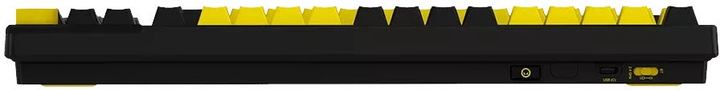 Klawiatura bezprzewodowa Lorgar TKL RGB USB/Wireless Yellow (LRG-KBP70TKLW-YL-US) - obraz 6