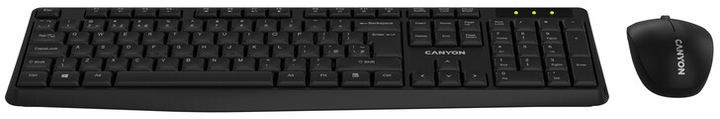 Zestaw bezprzewodowy Canyon SET-W01 Wireless Black (CNE-HSETW01) - obraz 2