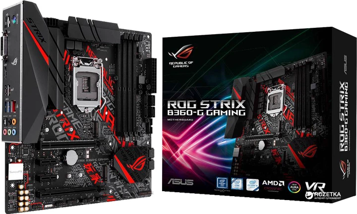ROG STRIX B360-G GAMING i5-8400付 3点セット Материнская плата Asus ROG Strix B360-G Gaming (s1151, Intel B360