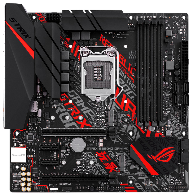 Материнская плата Asus ROG Strix B360-G Gaming (s1151, Intel B360, PCI ...