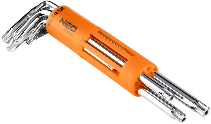 Zestaw kluczy NEO Tools Torx długie T10-T50 8 szt. 09-524 (5907558414295) - obraz 1