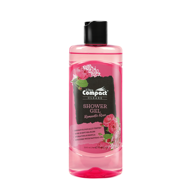 Гель для душу ULTRA COMPACT Romantic Rose 500 мл (307076)
