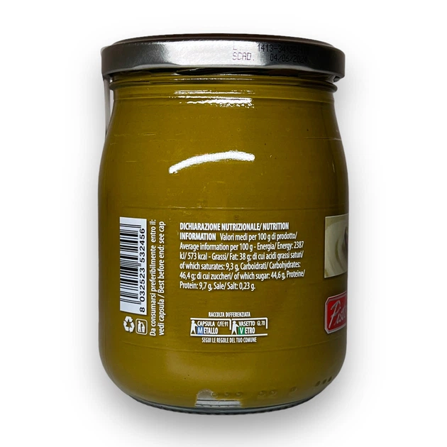 Фисташковый крем Pisti Crema Spalmabile al Pistacchio 600 г - Фото 3 Фисташковый крем Pisti Crema Spalmabile al Pistacchio 600 г - изображение 3