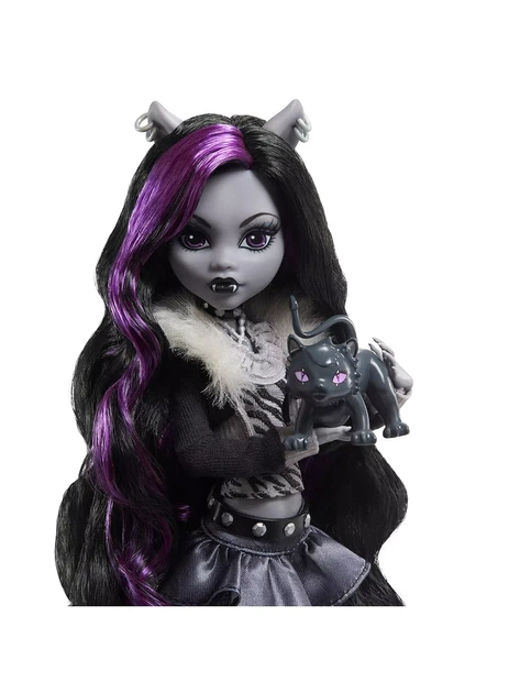 Кукла Monster High Reel Drama Clawdeen Wolf HKN28 – игрушки с