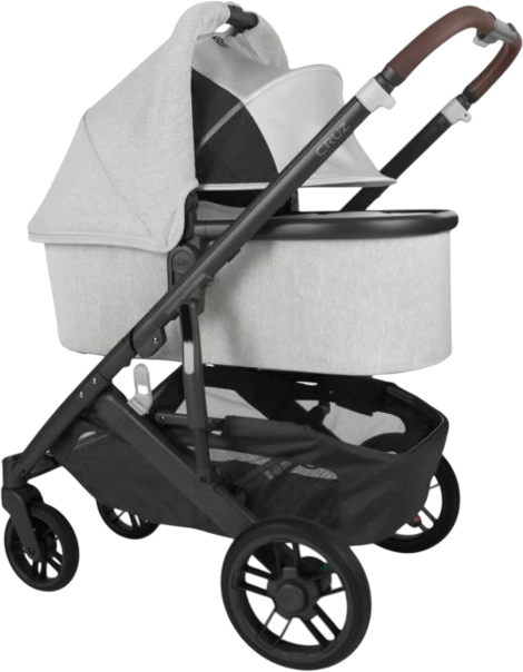 Универсальная коляска 2 в 1 UPPAbaby Cruz V2 Anthony White and grey chenille / Carbon Frame (810030096443) - изображение 2