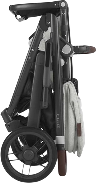 Универсальная коляска 2 в 1 UPPAbaby Cruz V2 Anthony White and grey chenille / Carbon Frame (810030096443) - изображение 20