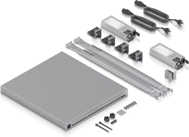 Комутатор Ubiquiti ECS-24-PoE Switch Enterprise Campus - зображення 9