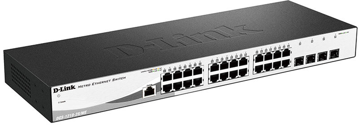 Комутатор D-Link DGS-1210-28P/ME/E - зображення 2