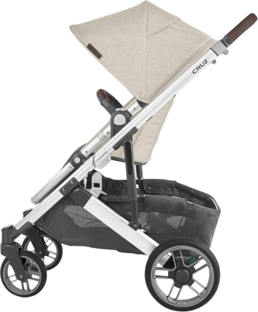 Универсальная коляска 2 в 1 UPPAbaby Cruz V2 Declan Oat Mélange / Silver Frame (810030093411) - изображение 12