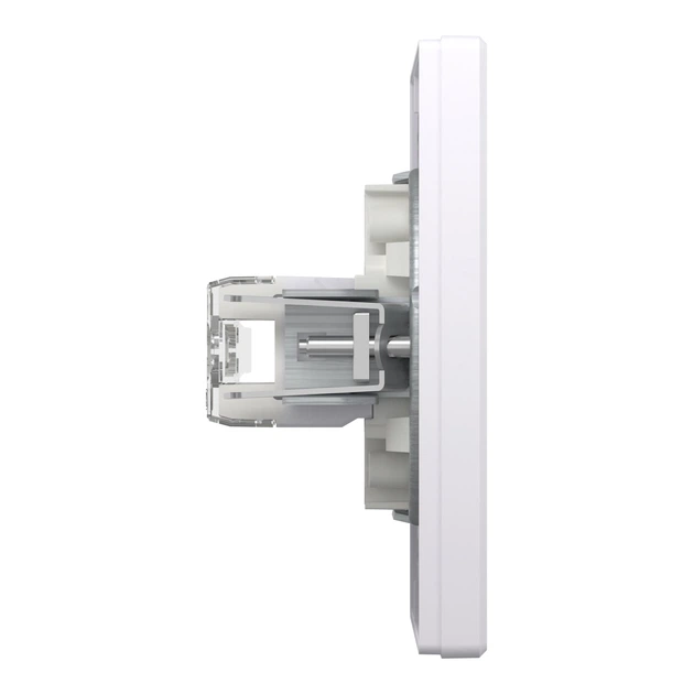 Розетка комп'ютерна RJ45 UTP кат.6Е подвійна Schneider Electric Asfora Біла EPH4800121 - изображение 2
