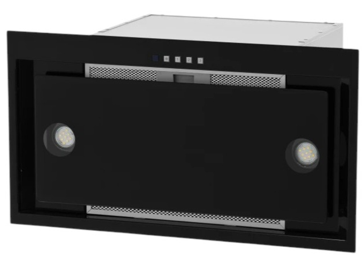 Витяжка Akpo WK-10 Neva Glass 850 black 60 - зображення 1