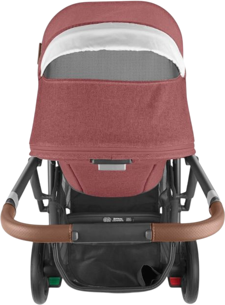 Универсальная коляска 2 в 1 UPPAbaby Cruz V2 Lucy Rosewood Mélange / Carbon Frame (810030098928) - Фото 17 Универсальная коляска 2 в 1 UPPAbaby Cruz V2 Lucy Rosewood Mélange / Carbon Frame (810030098928) - изображение 17