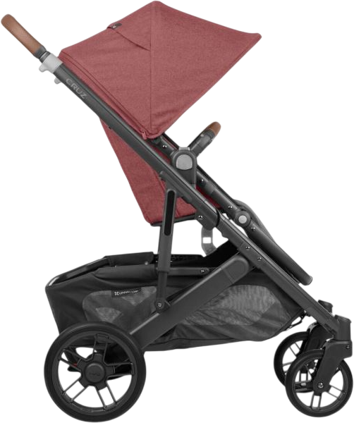 Универсальная коляска 2 в 1 UPPAbaby Cruz V2 Lucy Rosewood Mélange / Carbon Frame (810030098928) - Фото 19 Универсальная коляска 2 в 1 UPPAbaby Cruz V2 Lucy Rosewood Mélange / Carbon Frame (810030098928) - изображение 19