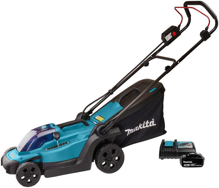 Акумуляторна газонокосарка Makita DLM330RT - зображення 1
