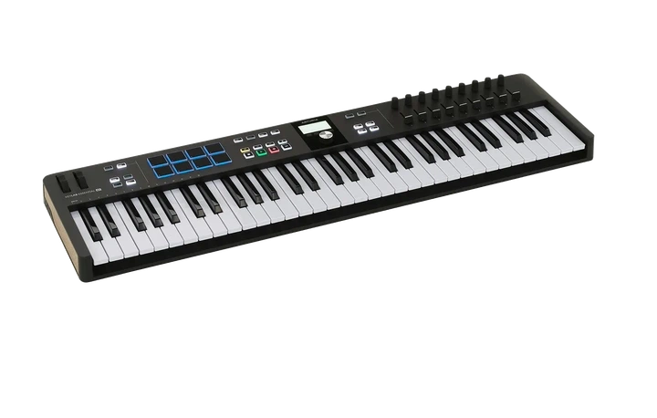 MIDI-клавіатура Arturia KeyLab Essential 61 MK3 Black - изображение 3