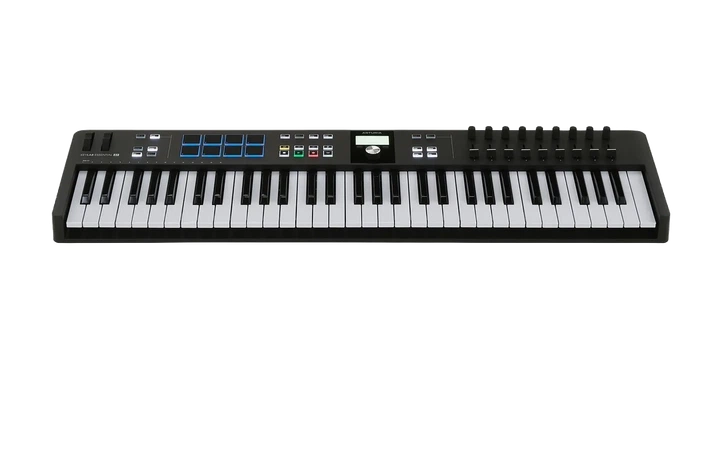 MIDI-клавіатура Arturia KeyLab Essential 61 MK3 Black - изображение 4