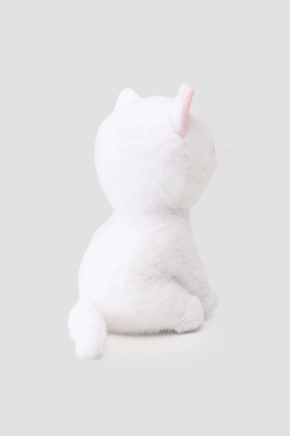Мягкая игрушка TY Beanie Babies Белая кошка «Amelia» цвет