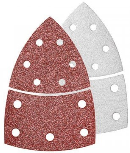 Шліфувальний папір Bosch Red Wood P 180 2608607410 10 шт (3165140323314) - зображення 2