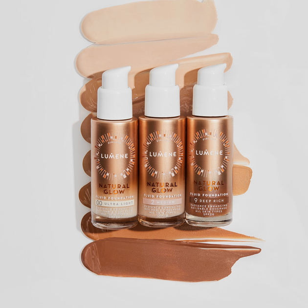 Podkład nawilżający Lumene Natural Glow Spf 20 00 Ultra Light 30 ml (6412600832600) - obraz 5