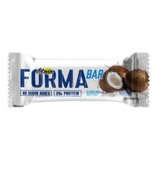 Протеїновий батончик FitWin FormaBar 33% 60 г Кокос (бокс 12шт*60г) - зображення 2