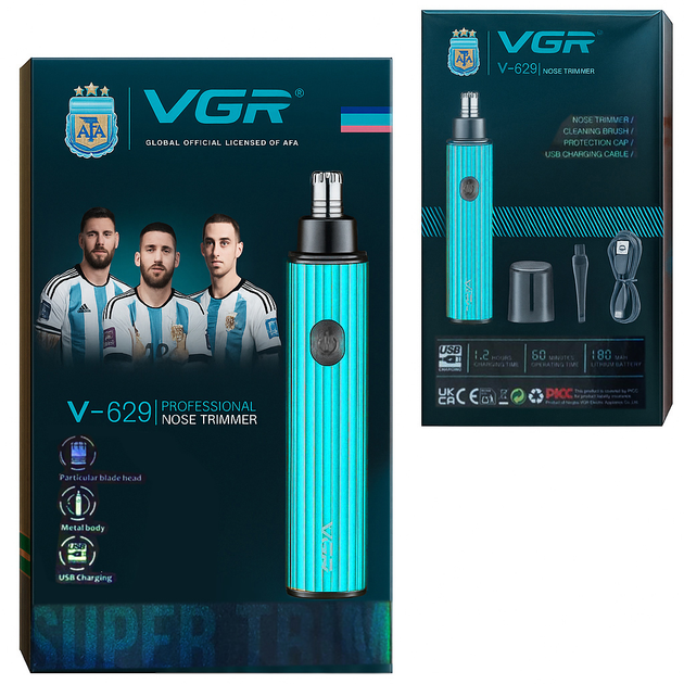 Аккумуляторный триммер VGR V-629 BLUE - изображение 2