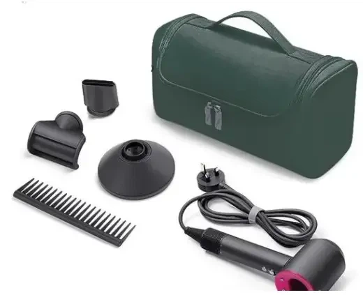 Сумка BUBM для хранения фена или стайлера Dyson DY34 темно-зеленая - изображение 4