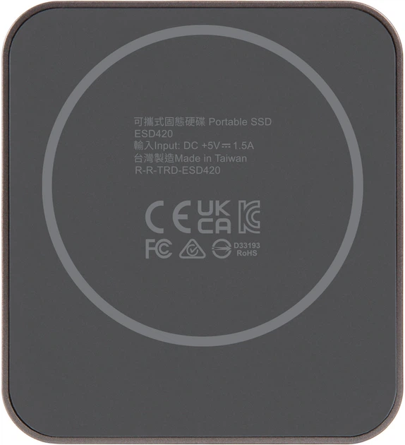 Dysk SSD Transcend ESD420 2TB USB Type-C 3D NAND TLC Iron Gray (TS2TESD420C) External - obraz 3
