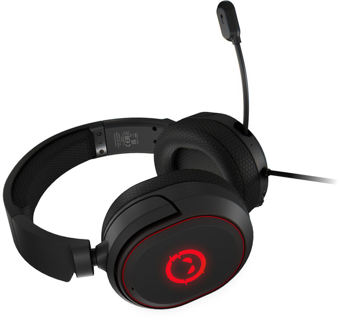 Навушники Lorgar Kaya 460 Gaming RGB USB Black (LRG-GHS460) - зображення 6