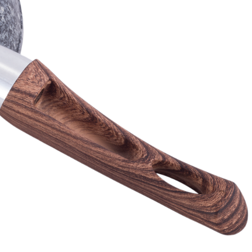 Сковорідка d28см алюміній а/п Grey marble 4163 KAMILLE - зображення 2