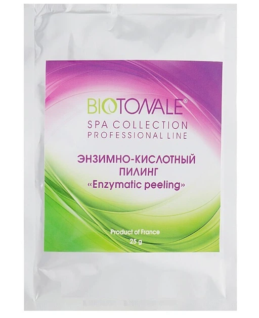Энзимно-кислотный пилинг Biotonale 25 г саше - Фото 1 Энзимно-кислотный пилинг Biotonale 25 г саше - изображение 1