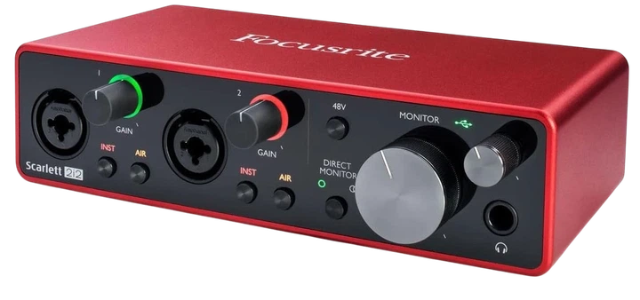Аудіоінтерфейс Focusrite Scarlett 2i2 3rd Generation - изображение 2