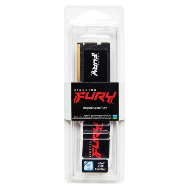 Модуль памяти / Оперативная память Kingston Fury Impact KF556S40IB-16 DDR5/16ГБ/5600МГц для ноутбуков - изображение 3