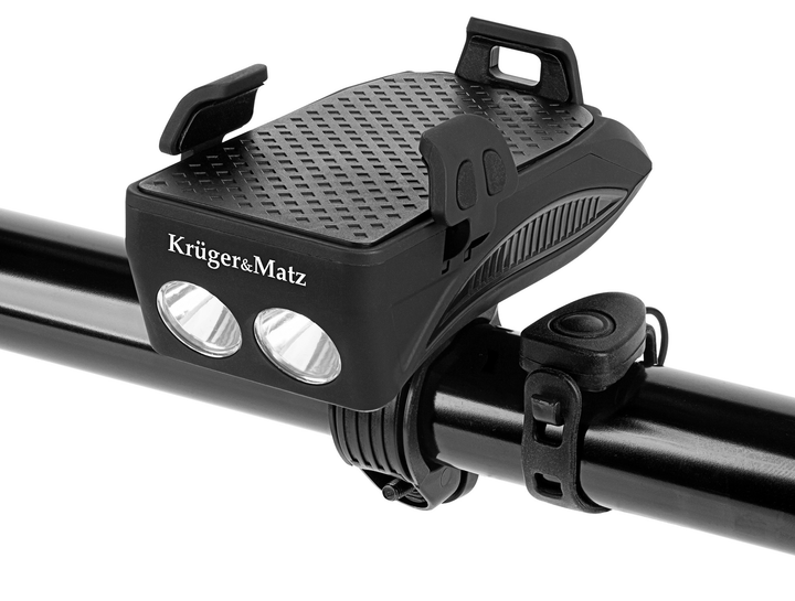 Тримач велосипедний Kruger&Matz XT50 3 в 1 Black (5901890047326) - зображення 4