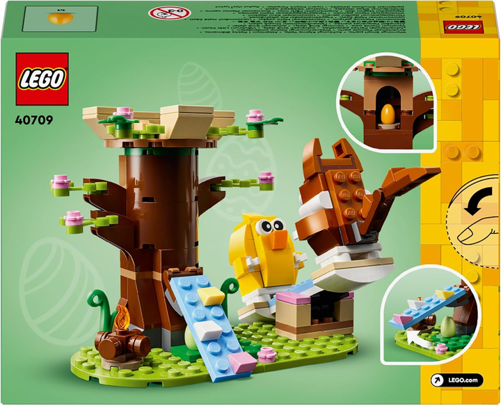 Конструктор Лего иконс Весенняя площадка для животных LEGO Icons 40709 - изображение 4