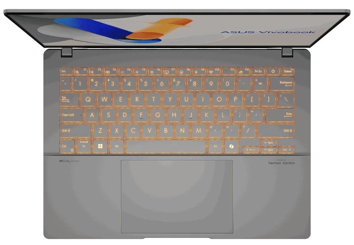 Ноутбук Asus Vivobook S 14 OLED M5406NA-QD080 (90NB1491-M005V0) Cool Silver - изображение 2