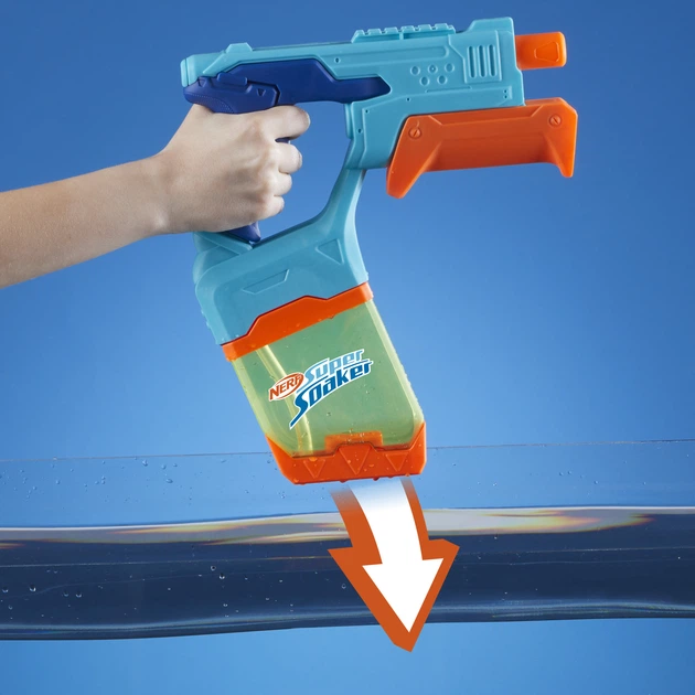 Zestaw blasterów wodnych Hasbro Nerf Super Strzał Napełnij i wrzuć 2 szt G0995 (5010996281074) - obraz 3