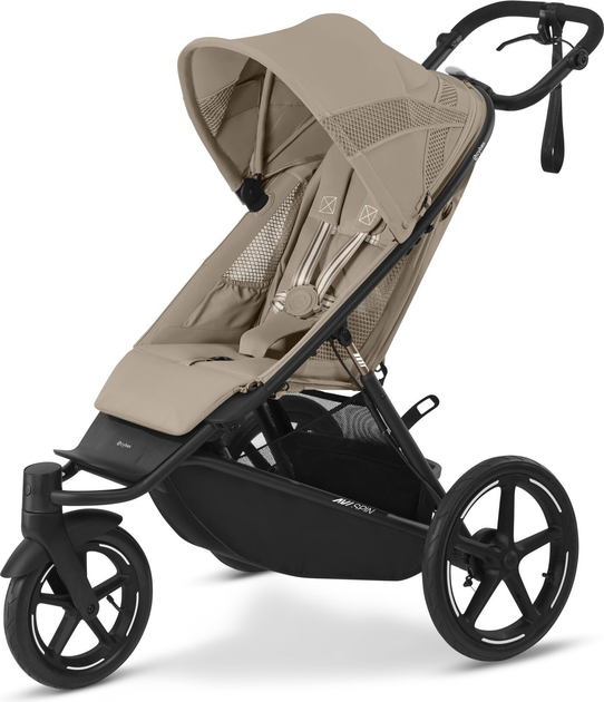 Wózek spacerowy sportowy Cybex Avi Spin Almond Beige Gold (4063846474820) - obraz 9