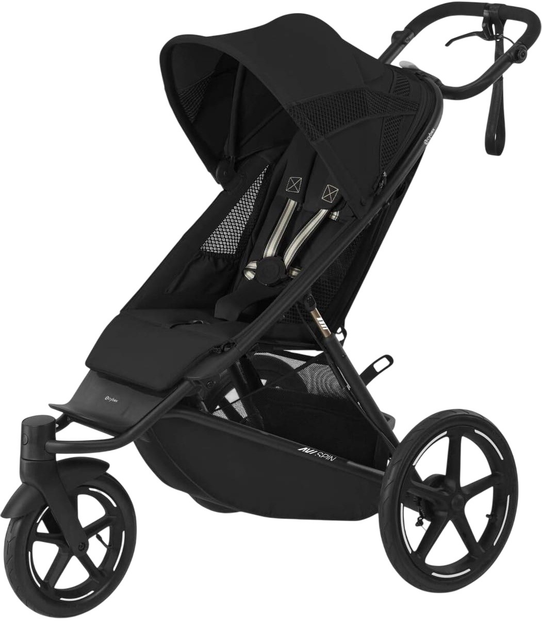 Wózek spacerowy sportowy Cybex Avi Spin Moon Black Gold (4063846468072) - obraz 1