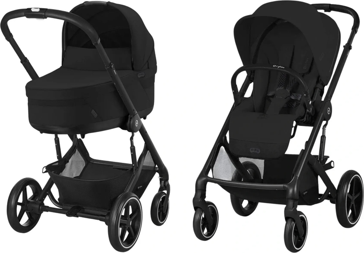 Wózek spacerowy sportowy Cybex Balios S Lux Black Moon Black Gold 2024 (4063846476107) - obraz 6