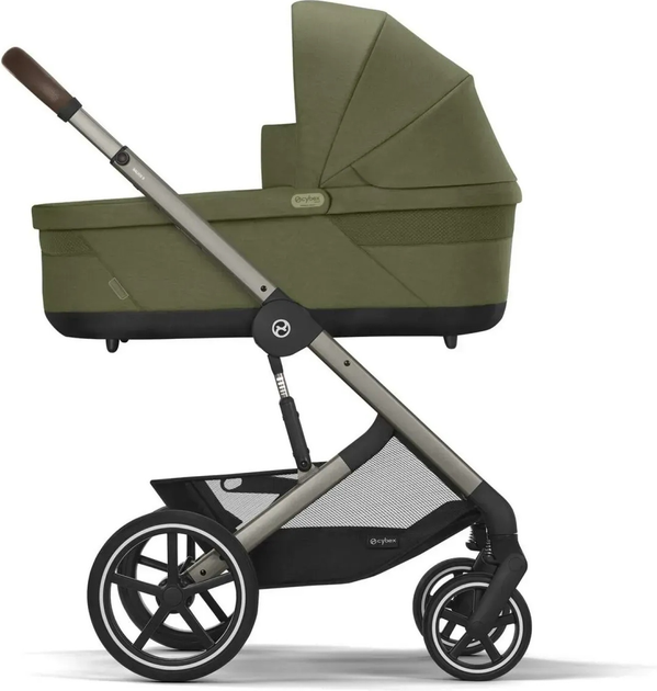 Wózek spacerowy sportowy Cybex Balios S Lux TPE Moss Green Gold (4063846511204) - obraz 3