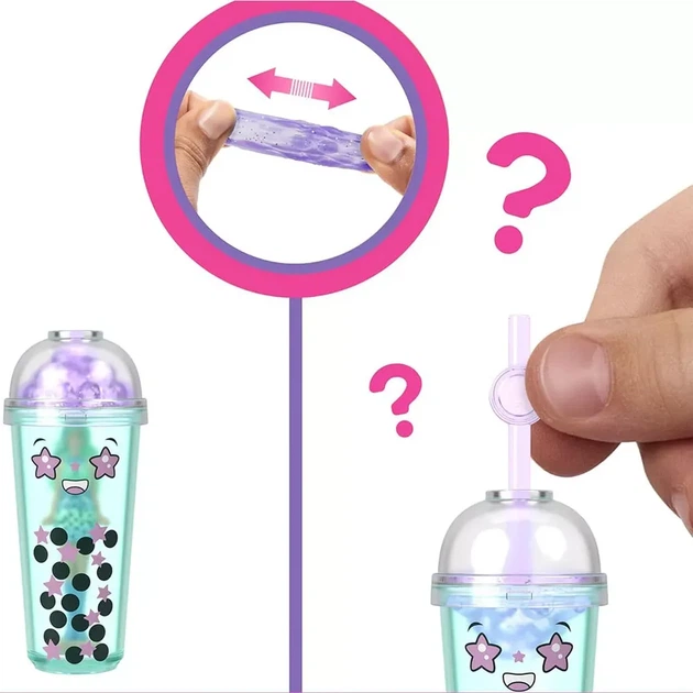 Мини-кукла-сюрприз Barbie Mini BarbieLand Pop Reveal Бабл-ти (JCR22) - изображение 3