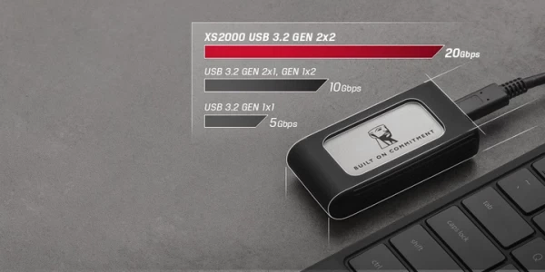SSD накопитель Kingston xs2000 500gb usb 3.2 Gen 2x2 Type-C (sxs2000/500ga) - изображение 6